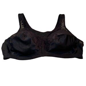Exquisite Form Back Posture Support Bra Womens Front Closure Lace Soft Cup